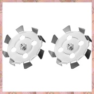 (NVIS) 2pcs Impeller Mixing Attachment Electric Drill Rod Attachment Cement Mixing Stick Mixer Mixin