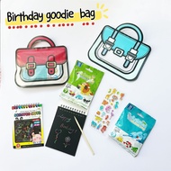 [SG Seller] Kids birthday goodie bag gift return gift building block children's day with OPTIONAL customization gift tag