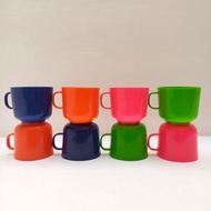 [12pcs] Small Plastic Cups 7 CM Colored Plastic Cups