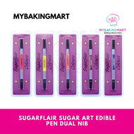 Mybakingmart | Sugarflair Art Pen - Liquorice Dual Nib (Edible Food Colour)
