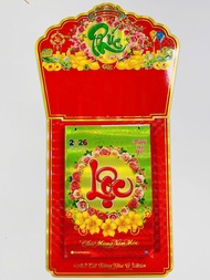 LỊCH 2026 LỊCH TẾT 2026 kích cỡ 20x30cm Bloc Lịch 2026 CỰC ĐẠI - 365 Ngày Hạnh Phúc