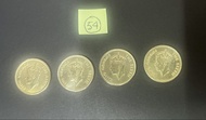 大壹毫香港硬幣英皇佐治六世 一毫（1948-51年一套四枚）Government of Hong Kong George VI Ten cents 1948-1951