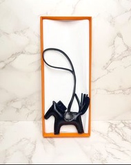 Hermes Rodeo So Black PM全黑蜥蜴皮小馬