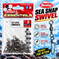BERKLEY ESSENTIALS SEA SNAP SWIVEL FISHING SNAP SWIVEL