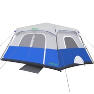 BEYONDHOME Instant Cabin Tent, 8 Person/10 Person Camping Tent Setup in 60 Seconds with Rainfly & Wi