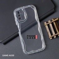 CASE SAMSUNG A03S SAMSUNG A02S SOFT CASE MELTING WAVY CHROME CASE G01 SAMSUNG A03S SAMSUNG A02S