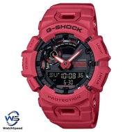 Casio G-Shock GBA900RD-4A GBA-900RD-4A G-SQUAD Bluetooth® Red Resin Band Watch