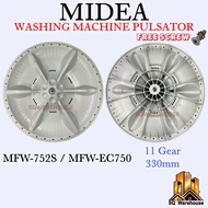 MFW-752S / MFW-EC750 MIDEA WASHING MACHINE PULSATOR DIAMETER : 330mm