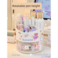 desk organiser stationery organizer Rotating Pen Holder Large Capacity Crate Stationery Organizer St