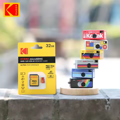 2026 Genuine 6 Colors Random Color Camera Kodak Charmera Keychain Digital Camera 1987 with Flash Min