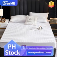 【Manila Ready Stock】DreaMe 100% Waterproof Mattress Protector Mattress Cover Quilted Washable Fitted