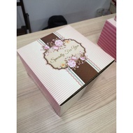 Premium Color Cake Box 6x6x5" 彩色蛋糕盒6x6x5寸