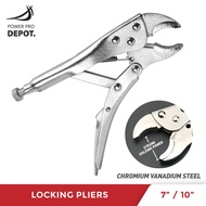 7 / 10 Inch Locking Plier Steel Grip Fastener Tightening Curve Jaw Wrench Hand Tool Playar Pengunci