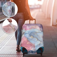 Fashion Marble Pattern Luggage Cover Protective Suitcase Cover Trolley Case Full Print Travel Luggag