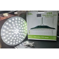 GBL LN-313 Intelligent Charging LED USB Ultrathin UFO Emergency Lamp Power Bank 200W