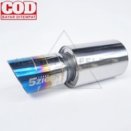 5ZIGEN 5Zigen Burntip Out 3.5-inch Racing Carknalpot with Full Gahar Sound