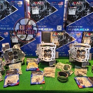 LC135/Y15ZR RACING SUPER HEAD CNC BILLET OVAL COMPLETE SET 24/27 25/28 26/29 27/30MM NLK PERFORMANCE