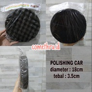 7-inch Car Polishing Sponge 18cm/