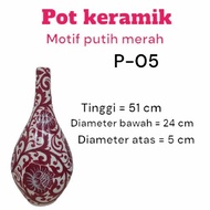 Terlaris Pot Bunga Keramik Besar, Vas Bunga Keramik Ready