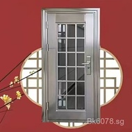 Single Door Balcony Double Door Household Rural Anti-theft Door Stainless Steel Door Main Door Stain