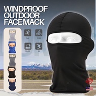 Windproof Outdoor Face Mask Topeng Muka Rider Cycling Motor Full Cover Motorcycle Headgear Dust-Proof Elastic Helmet