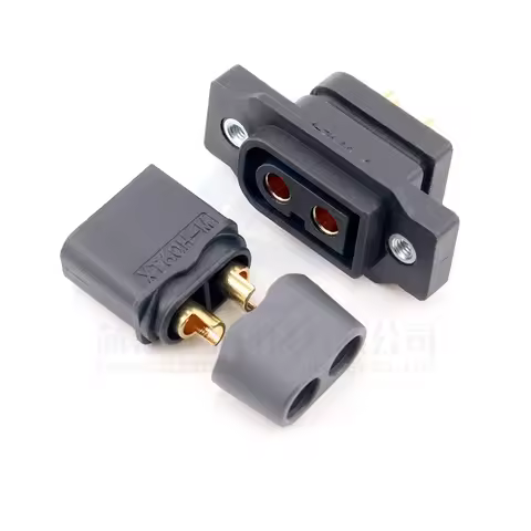 XT60NE-F fixed male and female plug gold-plated high current model aircraft ESC charging power plug 