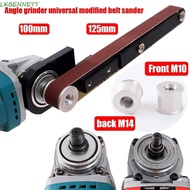 LKBENNETT Angle Grinder Belt Sander, Abrasive Belt Polishing Sand Belt|Mini DIY Sander Grinder Modified Electric Belt Sander Grinder Modification Tool