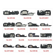 Rear Bottom Buzzer Ringer Loudspeaker For OPPO A72 A73 A74 A75 A76 A77 A77s A78 A79 4G 5G 2020 2022 Loud Speaker Flex Cable Parts