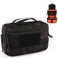VOTAGOO GEAR Tactical Toiletry Bag Hygiene Bag EDC Military Tool Molle Pouches Small Dopp Kit Travel