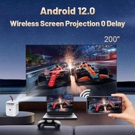 Uphome Android Projector mini tv 4k 200ansi 8000 lumens hdmi Android 12 ram 2gb rom 16gb Quality