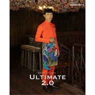 [Free Sampin] Baju Melayu Elrah Ultimate 2.0 [Orange Matte Series]