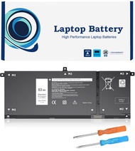 New 53Wh H5CKD Battery Replacement for Dell Inspiron 5400 5406 7405 7300 7306 7500 7506 2-in-1 Silve