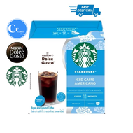 กาแฟแคปซูล STARBUCKS ICE AMERICANO BY NESCAFE DOLCE GUSTO