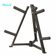 footful Space Saving Gym Weight Storage Stand Commercial Grade Vertical Barbell and Plate Stand Heav