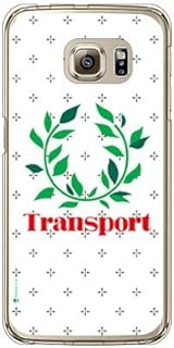 SECOND SKIN Transport Laurel Cross Dot White (Clear) / for Galaxy S6 edge SC-04G/docomo DSC04G-PCCL-