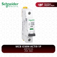 Schneider MCB IC60N ACTI9 1P 25A 6kA | A9F74125
