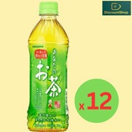 SANGARIA - 日本綠茶 500ml x 12支 無糖 (平行進口)