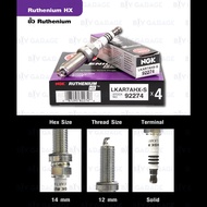 NGK หัวเทียน Ruthenium HX ขั้ว Ruthenium LKAR7AHX-S ใช้สำหรับรถ Toyota Corolla Altis 1.6, 1.8, 2.0, 