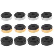 12 Pack Speaker Isolation Feet Amplifier 48mm Plastic Shock Absorption Base Pads SoundBox Peg Stand 
