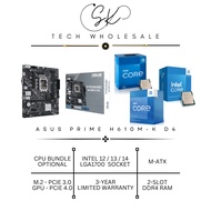 [SK TECH] ASUS PRIME H610M-K DDR4 M-ATX MOTHERBOARD + INTEL LGA1700 CPU COMBO DDR4
