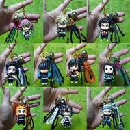 Demon Slayer Chibi V1 Keychain | Kimetsu no Yaiba | Demon Slayer Bagcharm Figure | Tanjiro Keychain 