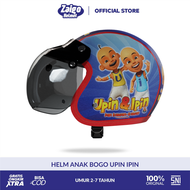 Helm Anak Bogo Karakter Untuk Usia 2 3 4 5 6 7 Tahun SNI Motif Upin Ipin