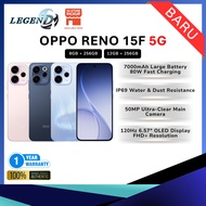 Oppo Reno 15F 5G (8GB+256GB | 12GB+256GB) Original Smartphone | 7000mAh Battery | 80W Fast Charging