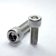 Stainless Steel L Bolt M10X16 10X16/ M10 X 16/ 10 X 16 Full Thread SS304 SUS304/ A2-70 Hex Socket Sc