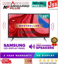 SONY MEGA PRO 2023 NEW 32 inch Smart Android LED TV [FREE BRACKET] MegaPro 32 Inch Ultra-Slim Smart SHD LED TV(3237) Netfflix &amp; Youtube ,Android Screen Mirroring |Extra Loud Sound |WIFI  LAN |Samsung LED Panel Inside | 1366x768 |Flat Screen TV LED 32