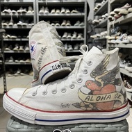 CONVERSE CT HI SAILOR JERRY  “ALOHA OE” VINTAGE (2008) Size EUR 43/28CM