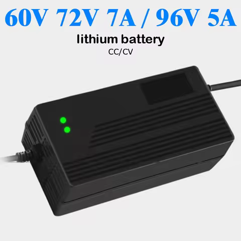 Electric vehicle Lithium Battery Charger 60V 72V 96V 5A 6A 7A 71.4V 73V 84V 109.2V Fast Charging