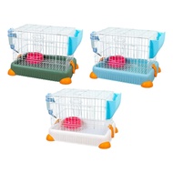 Rabbit Cage Guinea Pig Cage Habitat Cage With Detached Tray Bunny Hutch Small Animals Cage For Small