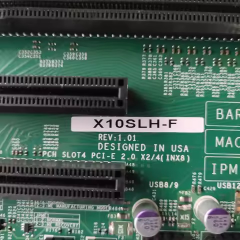 Server Motherboard M-ATX LGA 1150 C226 Support E3-1200 v3/v4 DDR3 PCI-E 3.0 6 SATA3.0 X10SLH-F