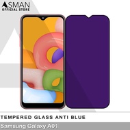 Tempered Glass Blue Light Full Glue Samsung Galaxy A01 Anti-Radiation Screen Protector